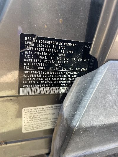 2009 Volkswagen Tiguan Location - Imports - Row 18 - Stock # H52765