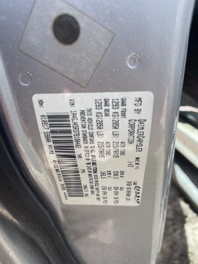 2007 Chrysler Town & Country Location - Chrysler - Row 39 - Stock # H53941