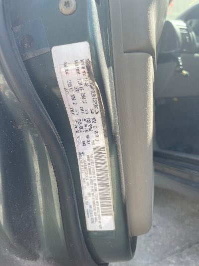 2003 Jeep Grand Cherokee Location - Chrysler - Row 40 - Stock # H54119