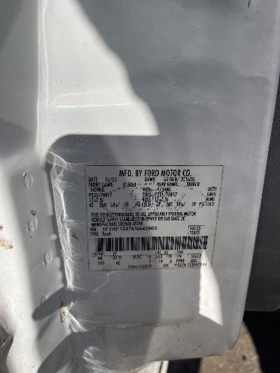 2006 Ford F-150 Location - Large Trucks & Vans - Row 22 - Stock # H50623