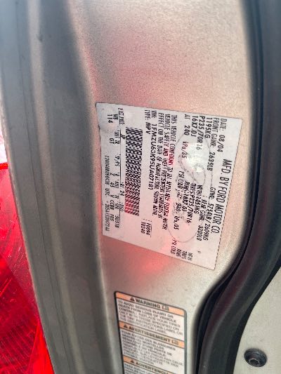 2005 Ford Explorer Location - Ford - Row 33 - Stock # H50630