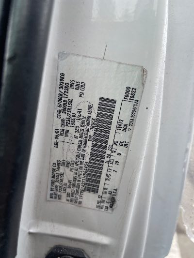 2001 Ford Econoline Location - Large Trucks & Vans - Row 28 - Stock # H51081