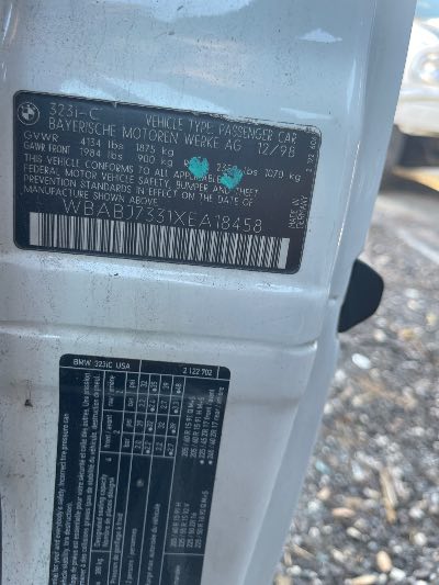 1999 BMW 3-Series Location - Imports - Row 16 - Stock # H51350
