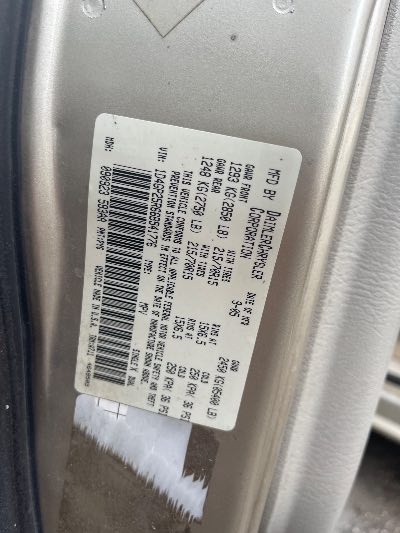 2006 Dodge Caravan Location - Chrysler - Row 47 - Stock # H51460