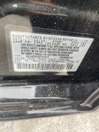 2014 Nissan Sentra Location - Imports - Row 2 - Stock # H51804