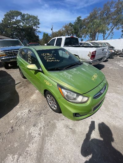 2012 Hyundai Accent Location - Imports - Row 5 - Stock # H51867