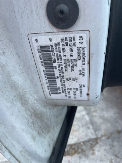 2002 Dodge Durango Location - Chrysler - Row 44 - Stock # H51826