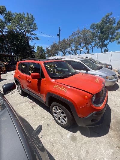 2017 Jeep Renegade Location - Chrysler - Row 44 - Stock # H51894
