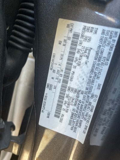 2012 Ford Focus Location - Ford - Row 34 - Stock # H51899
