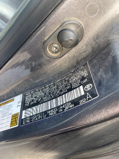 2007 Toyota Prius Location - Imports - Row 9 - Stock # H51965
