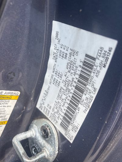 2007 Mitsubishi Eclipse Location - Imports - Row 18 - Stock # H52188