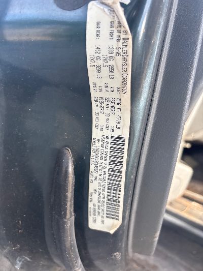 2006 Jeep Grand Cherokee Location - Chrysler - Row 38 - Stock # H52263
