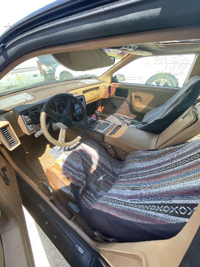 1984 Pontiac Fiero Location - GM - Row 33 - Stock # H52319