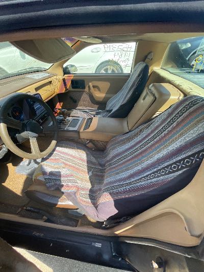 1984 Pontiac Fiero Location - GM - Row 33 - Stock # H52319