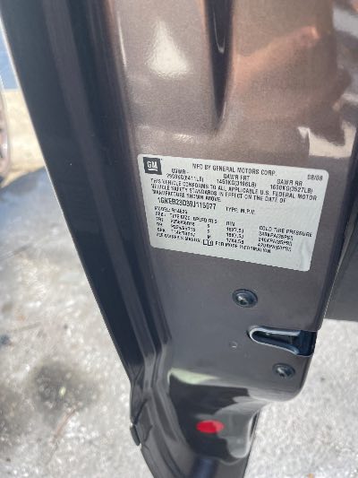 2009 GMC Acadia Location - GM - Row 34 - Stock # H52336