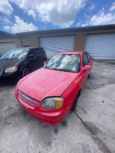 2005 Hyundai Accent Location - Imports - Row 3 - Stock # H52517