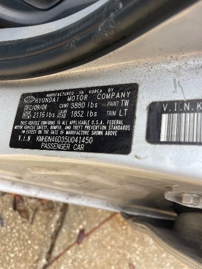 2005 Hyundai Elantra Location - Imports - Row 2 - Stock # H52488