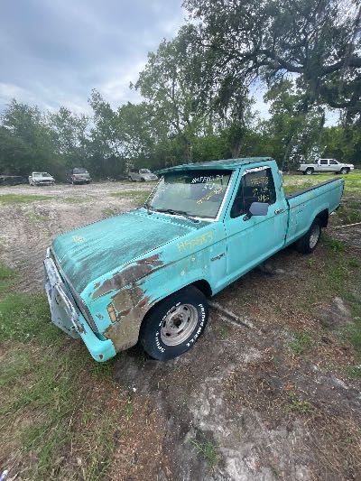 1986 Ford Ranger Pickup Location - Ford - Row 29 - Stock # H52583