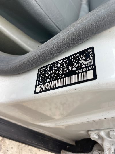 1996 Mercedes-Benz C Class Location - Imports - Row 7 - Stock # H52622