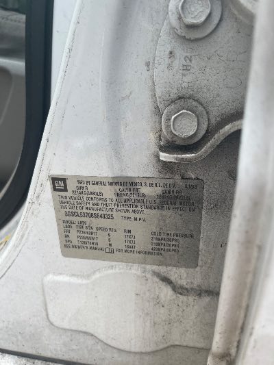 2008 Saturn VUE Location - GM - Row 40 - Stock # H52710
