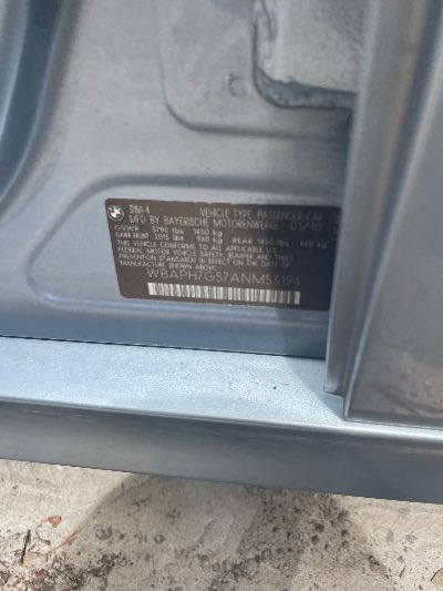 2010 BMW 3 Series Location - Imports - Row 999 - Stock # H52715