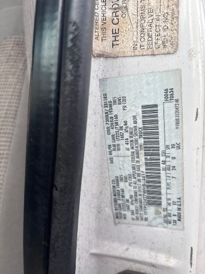 1998 Ford Econoline Cargo Van Location - Large Trucks & Vans - Row 49 - Stock # H52744