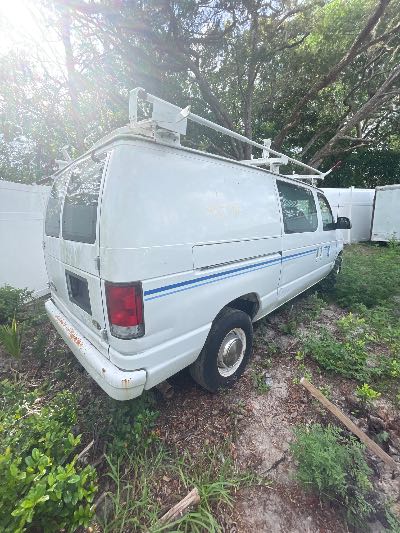 2001 Ford Econoline Cargo Van Location - Large Trucks & Vans - Row 17 - Stock # H52796