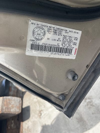 1999 Lexus RX 300 Luxury SUV Location - Imports - Row 16 - Stock # H52768