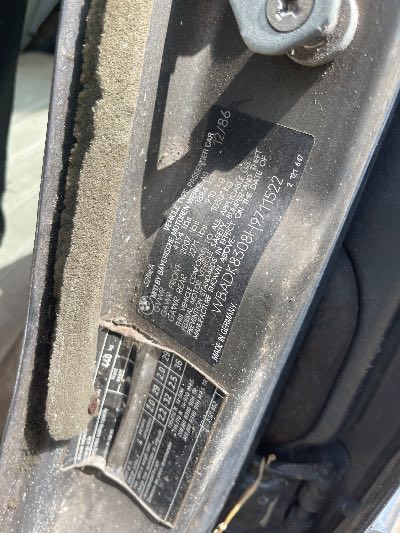 1987 BMW 5 Series Location - Imports - Row 6 - Stock # H52909