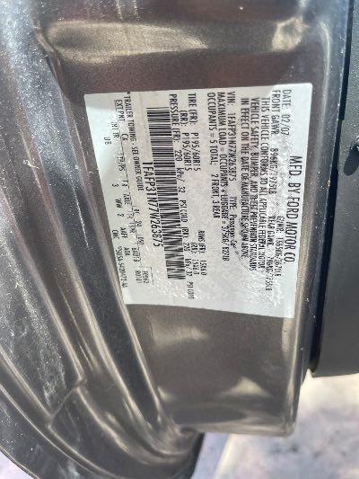 2007 Ford Focus Location - Ford - Row 35 - Stock # H52932
