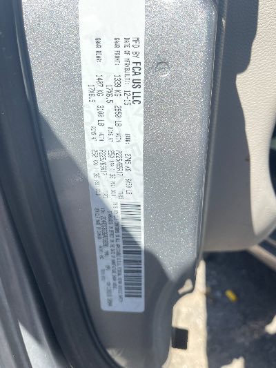 2016 Dodge Grand Caravan Location - Chrysler - Row 46 - Stock # H52883