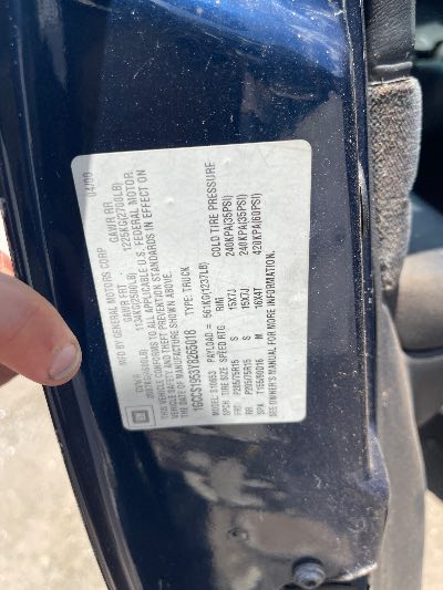 2000 Chevrolet S-10 Location - GM - Row 26 - Stock # H52946