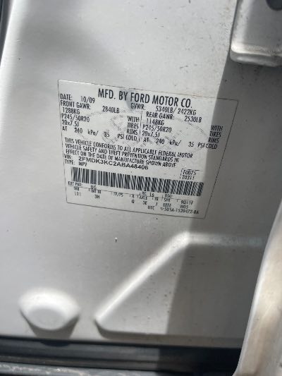 2010 Ford Edge Location - Ford - Row 34 - Stock # H52976