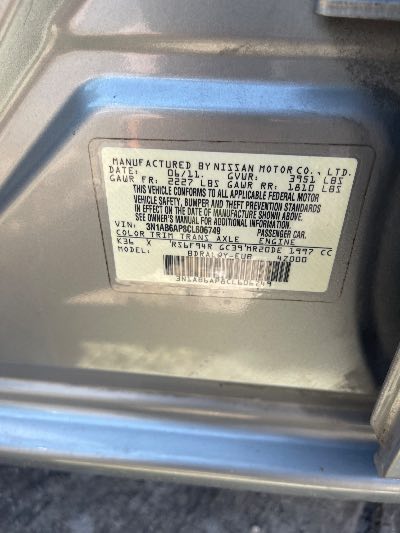 2012 Nissan Sentra Location - Imports - Row 23 - Stock # H53001