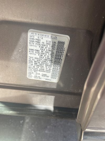 2014 Nissan Murano Location - Imports - Row 23 - Stock # H53031
