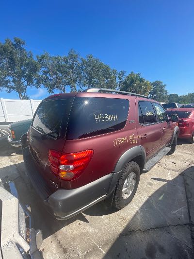 2004 Toyota Sequoia Location - Large Trucks & Vans - Row 16 - Stock # H53041
