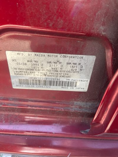 2008 Mazda MAZDA3 Location - Imports - Row 25 - Stock # H53063