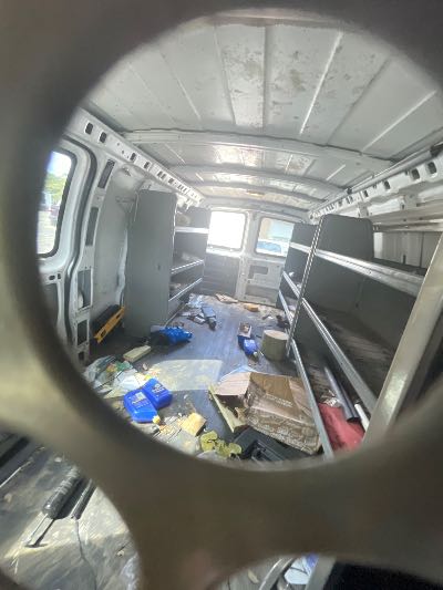 2005 Chevrolet Express Cargo Van Location - Large Trucks & Vans - Row 21 - Stock # H53067