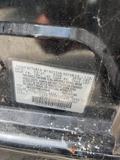 2014 Nissan Versa Note Location - Imports - Row 26 - Stock # H53120