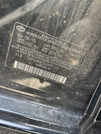 2016 Hyundai Elantra Location - Imports - Row 31 - Stock # H53175