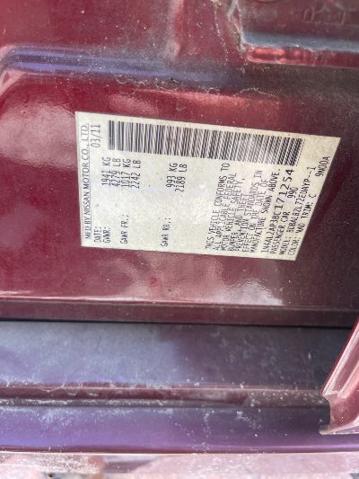 2011 Nissan Altima Location - Imports - Row 7 - Stock # H52982