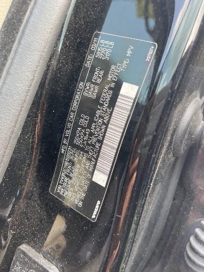 2011 Volvo XC90 Location - Imports - Row 1 - Stock # H53093