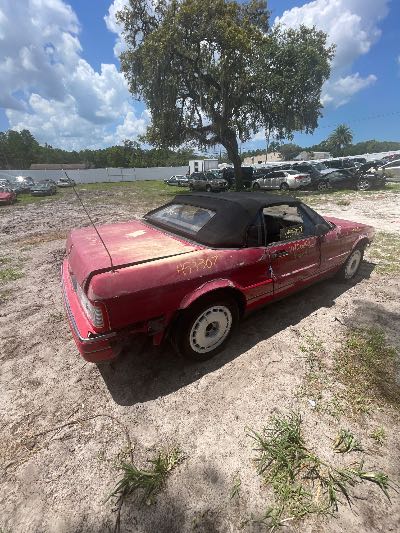 1991 Cadillac Allante' Location - GM - Row 40 - Stock # H53307
