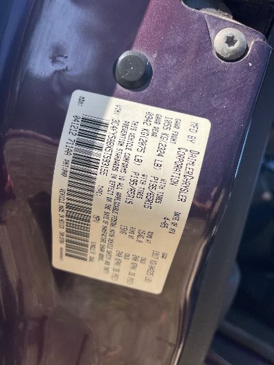 2005 Chrysler PT Cruiser Location - Chrysler - Row 40 - Stock # H53403