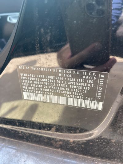 2015 Volkswagen Jetta Sedan Location - Imports - Row 7 - Stock # H53456