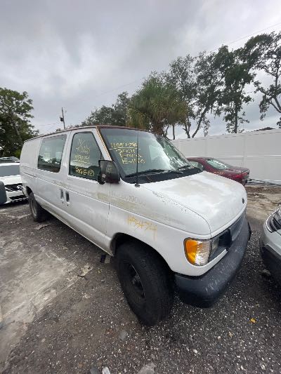 2001 Ford Econoline Cargo Van Location - Large Trucks & Vans - Row 24 - Stock # H53474