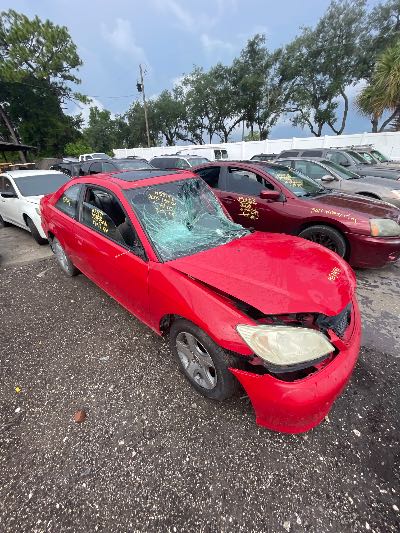 2005 Honda Civic Cpe Location - Imports - Row 9 - Stock # H53491