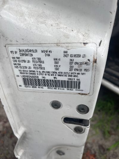 2004 Jeep Liberty Location - Chrysler - Row 39 - Stock # H53261