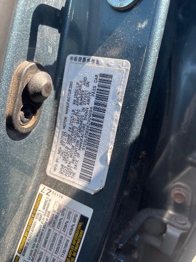 2008 Pontiac Vibe Location - GM - Row 37 - Stock # H53701