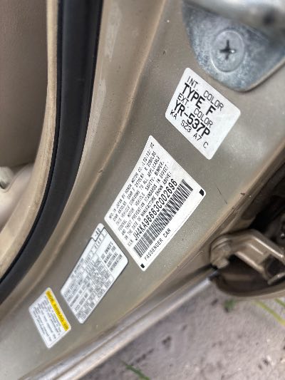 2003 Acura RL Location - Imports - Row 2 - Stock # H53703